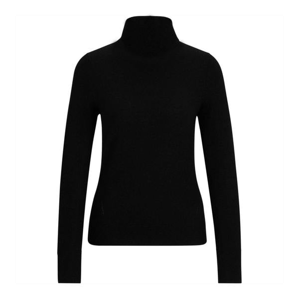 Boss Womens/Ladies Fasecta Knitted Regular Turtleneck - Black - 