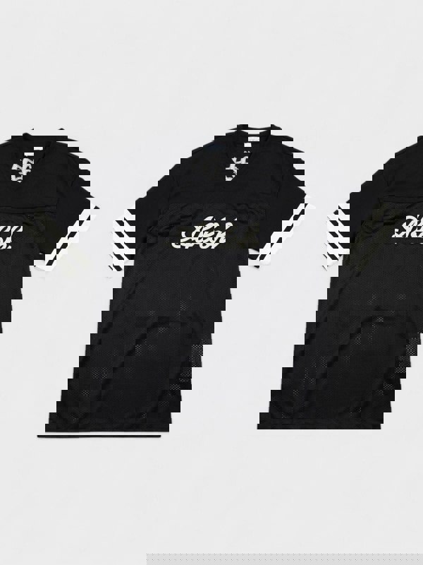 Off - White Football Mesh T Shirt Black - Supplied FashionOff White
