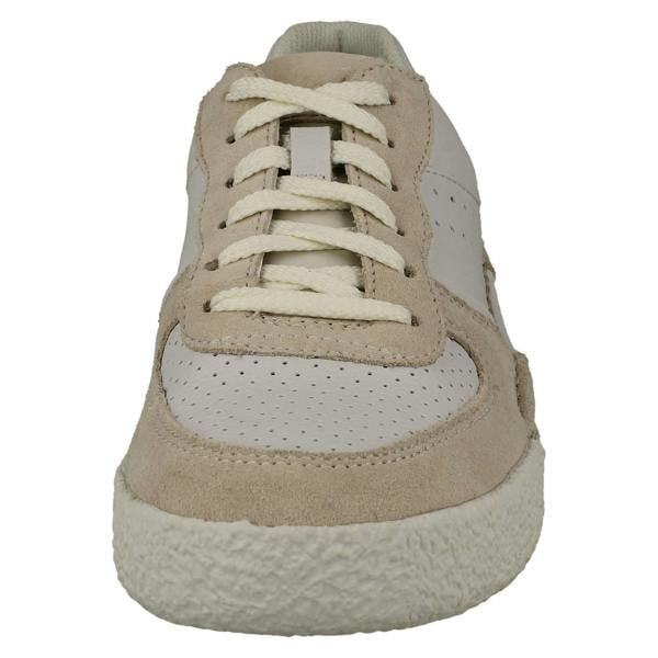 Clarks Ladies Clarks Vintage Sporty Style Two Tone Trainers Craft Cup Court