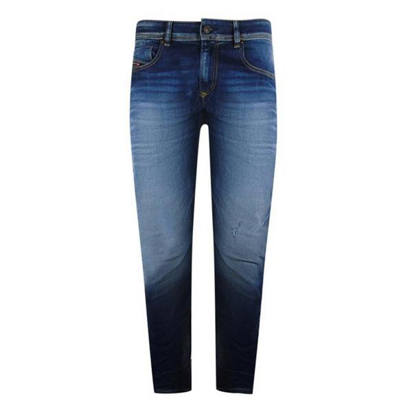 Diesel Mens 1979 Sleeker-R Jeans - Dark Blue
