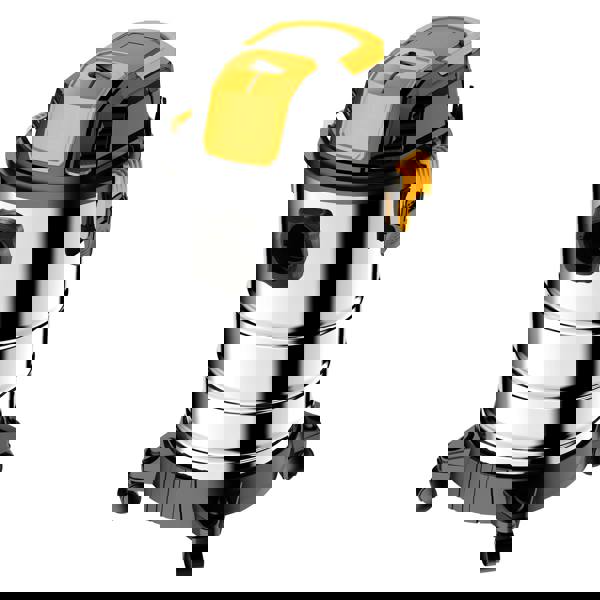 Gr8 Home 25 Litre Stainless Steel Wet & Dry Vacuum Cleaner with Blower Function