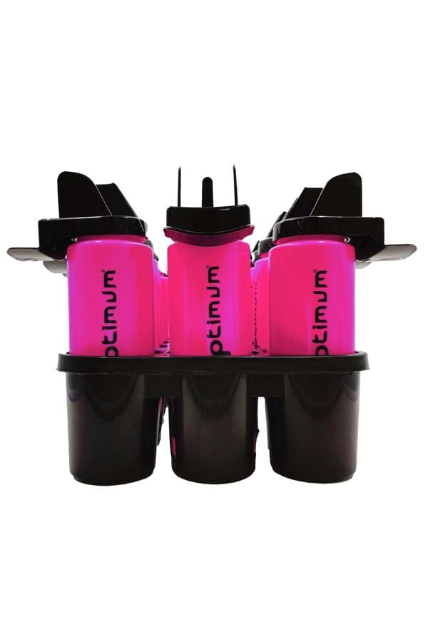 Bottle Carrier Set with 12 Reusable Sports Bottles – Team & Gym Use - Optimum