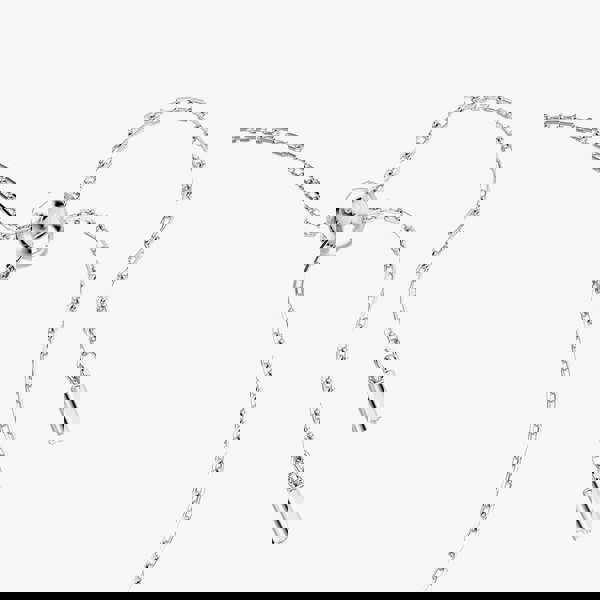 Swarovski Matrix Rhodium Plated White Zirconia Knot Bracelet 5731101