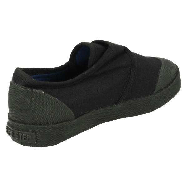 Sure Step Unisex Childrens Black Plimsolls 322-7303