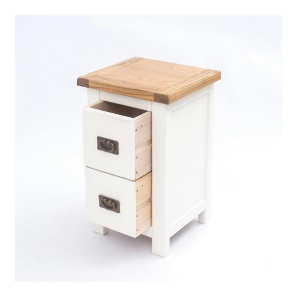 Cabinet Bits Lovere 2 Drawer Petite Bedside Table