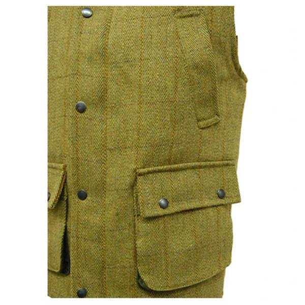 Mens Game Derby Tweed Gilet