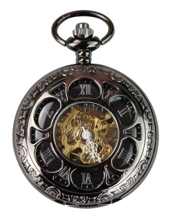TruClothing Pocket Watch Mechanical Peaky Blinders Hunter Automatic