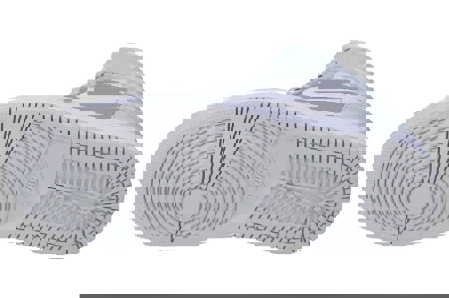 Nike Womens Air Jordan 1 Mid Trainers Bq6472  008 - Photon Dust White 008 - Photo 4