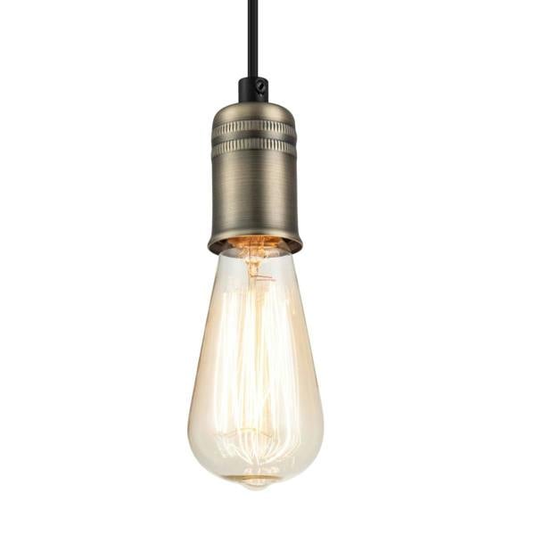 COSYLYTE Linton 3 Light Ceiling Light - Matt Antique Brass