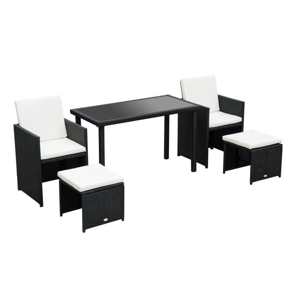 Resin Rattan Dining Set