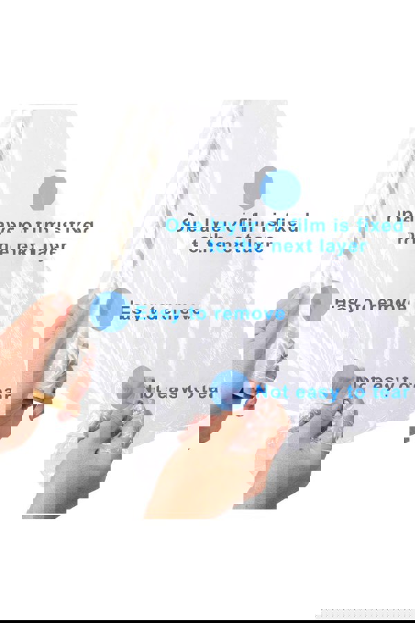 Living and Home 6 Rolls Clear Stretch Film for Packaging