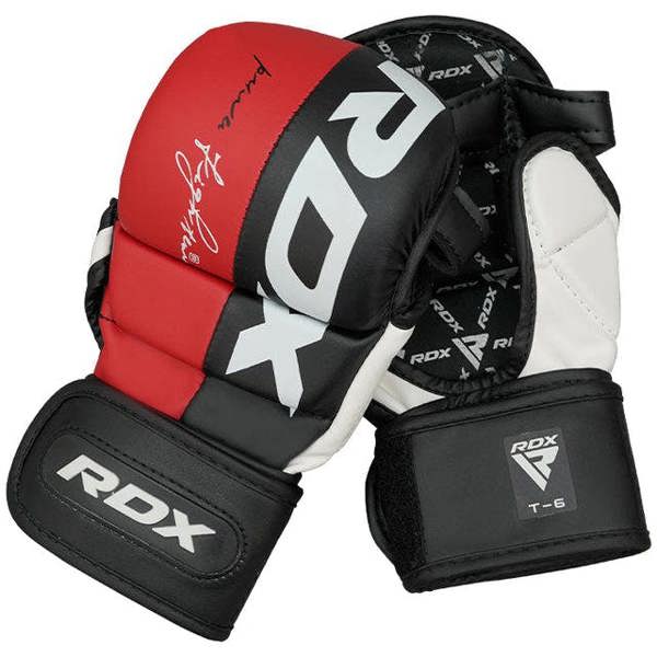 RDX Sports GRAPPLING GLOVE REX RED T6 PLUS
