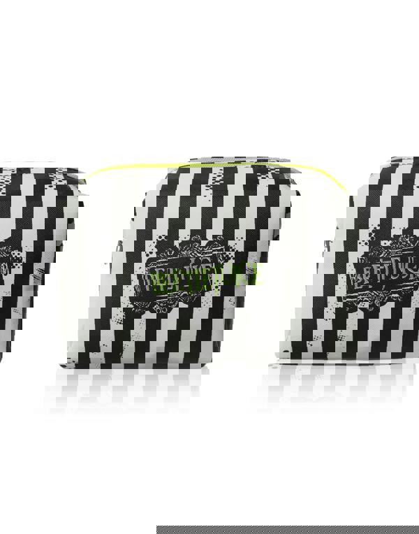Beetlejuice Womens Multicoloured Stripey Logo Makeup Bag (One Size)