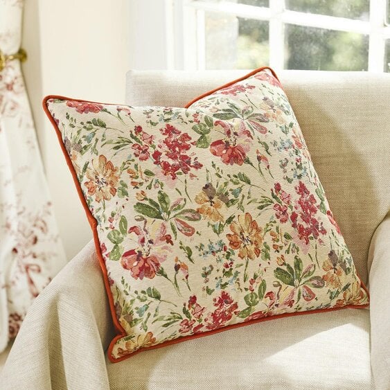 Scotts of Stow Floral Tapestry Cushion