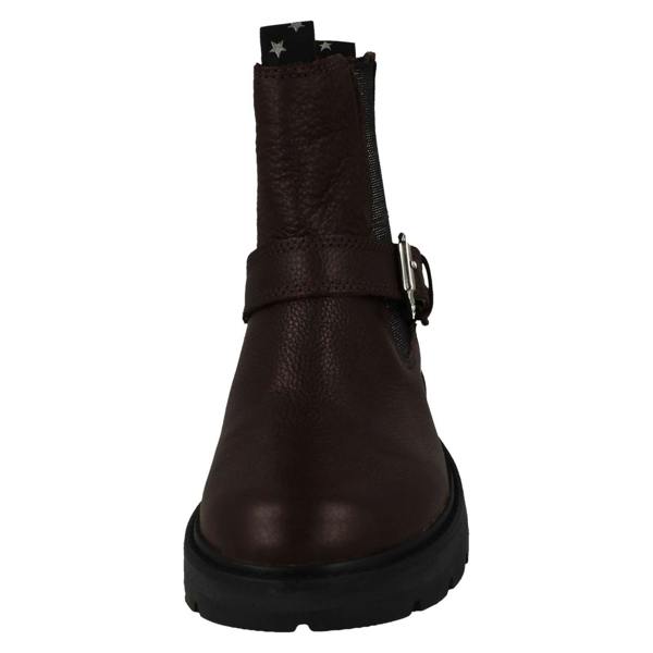 Clarks Girls Clarks Gusset Panel With Buckle Detailed Ankle Boots Prague River