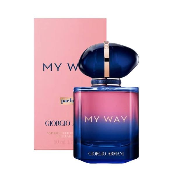 Armani Women's Perfume Armani My Way Parfum Refillable Women's Perfume Spray (50ml)