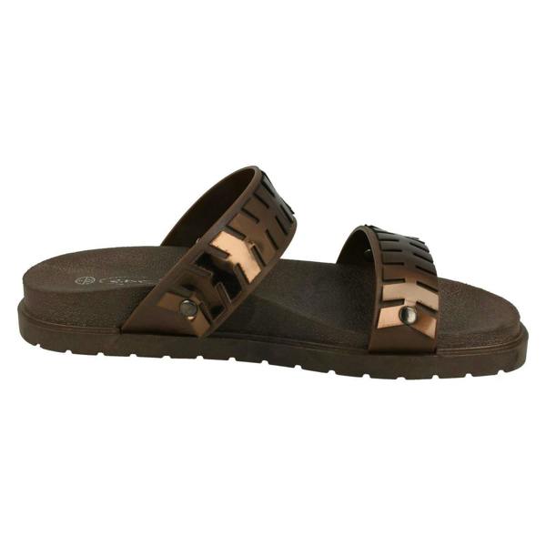 Spot On Ladies Spot On Slip On Mules