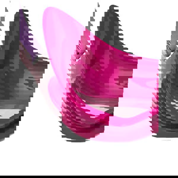 Cute magenta baby spoon set with purple handles for Speedo infant biofuse swim