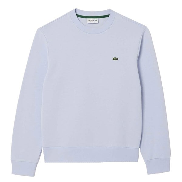 Lacoste Mens Fleece Crew Neck Sweatshirt - Blue