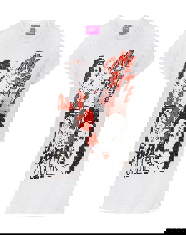 Disney Girls White Snow White, Evil Queen Short Sleeved T-Shirt