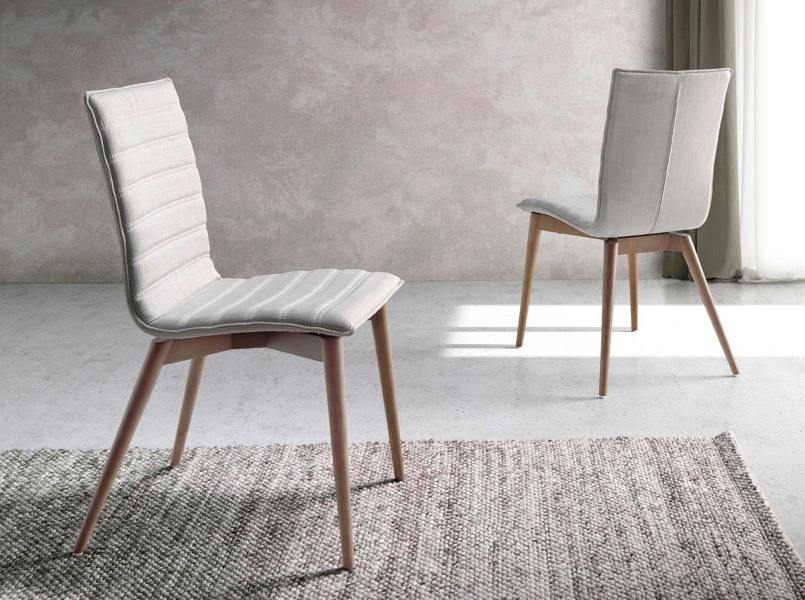 Angel Cerdá Grey Fabric Chair 4031