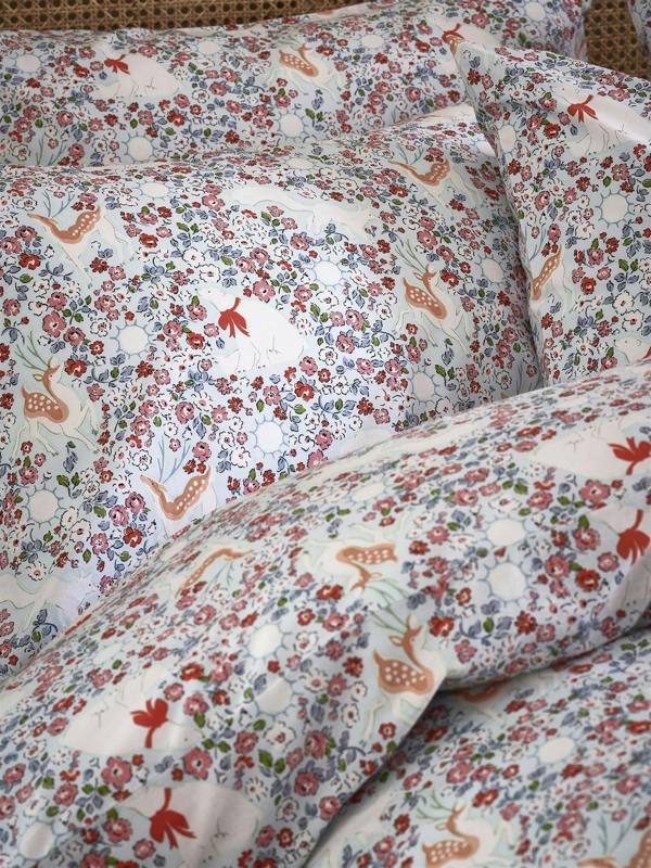 Cath Kidston Polar Ditsy Ice Blue Duvet Cover Set