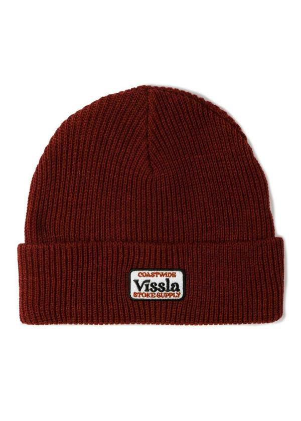 Vissla Solid Sets Eco Beanie - Fired Brick - O/S