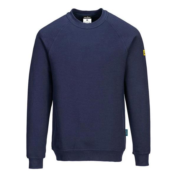 Anti-Static ESD Sweatshirt - Hi-Vis Trousers