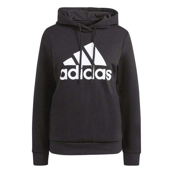 Adidas Womens Essentials Big Logo Fleece Hoodie - Black