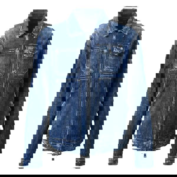 Dsquared2 Dark Semplice Carpenter Jean Jacket Navy Blue W32