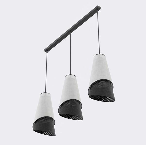 Emibig MODA Pendant Lamp 3 x E27 Black / Grey