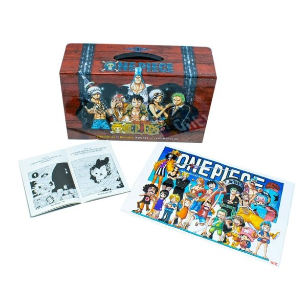 VIZ Media One Piece Box Set 4: Dressrosa to Reverie: Volumes 71-90 with Premium