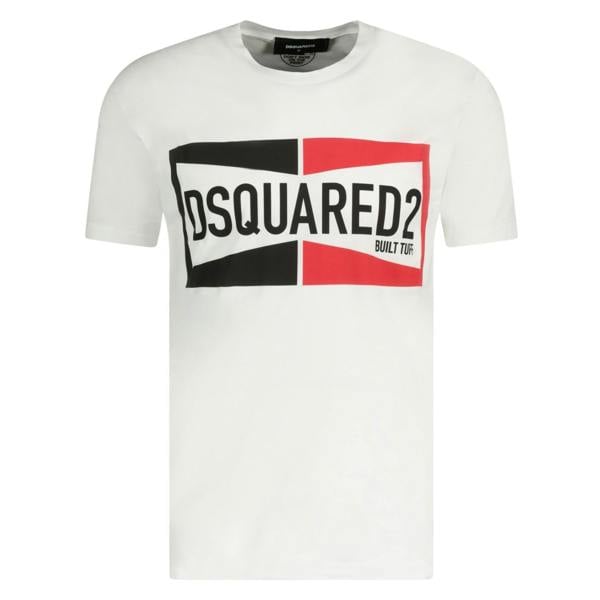 DSquared2 Logo Printed T-Shirt White - chancefashionco