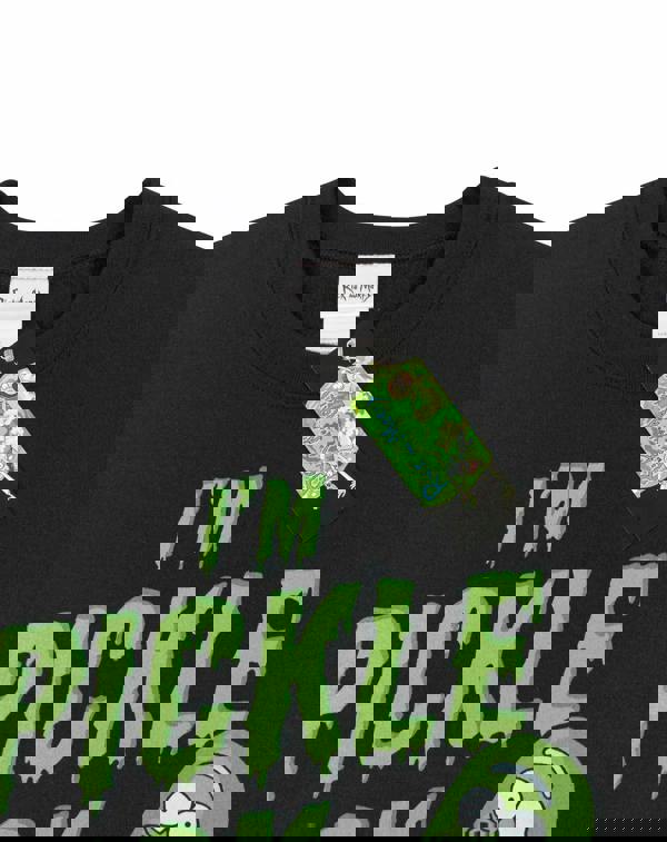 Rick And Morty Mens Black Pickle Rick Sweatshirt