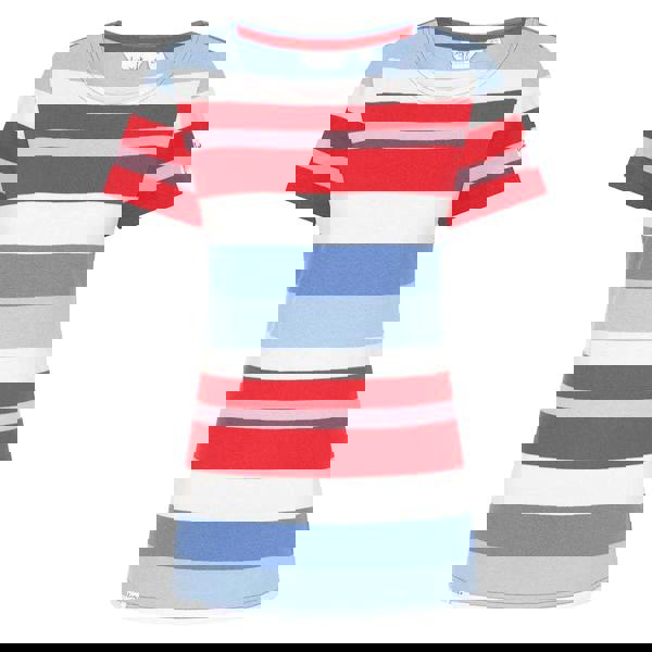 Lazy Jacks Women's Soft Breton Top - Red