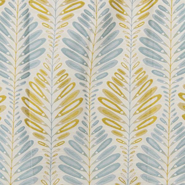 Clarion* fabric close-up in Duck Egg