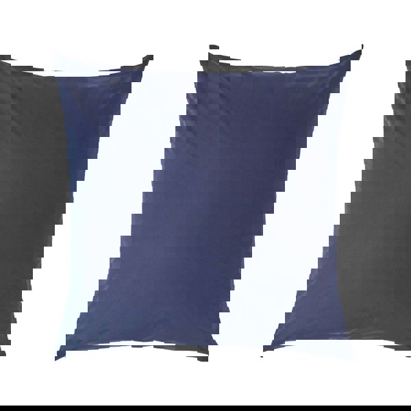 HOMESCAPES Crisp & Cool 200 TC Egyptian Cotton Percale Housewife Pillowcase, European Size