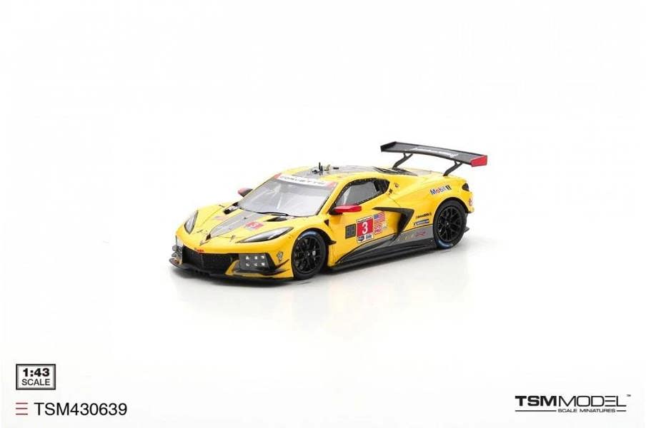 MCSlots Chevrolet Corvette C8.R #3 Corvette Racing 2022 IMSA Daytona 24Hrs 1:43 Scale TSM430639