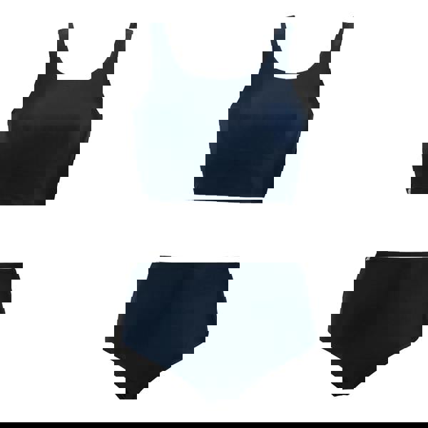 Regatta Womens/Ladies Orla Kiely Mini Square Flower Reversible Bikini Set - Blue