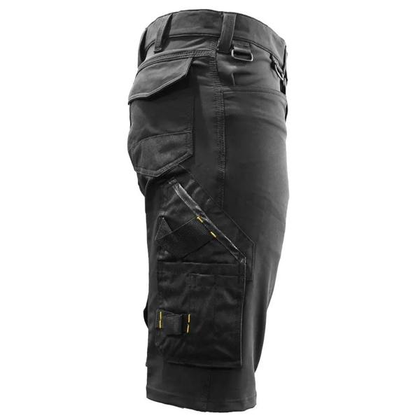 Slim Fit Stretch Work Shorts with Removable Holster Pockets - Hi-Vis Trousers