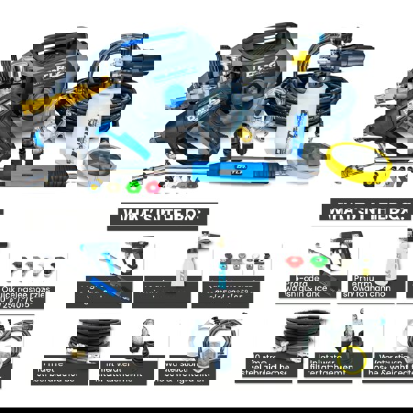 Kiam® DTLR 2 LITE® Electric Pressure Washer 150 Bar 8.45 LPM