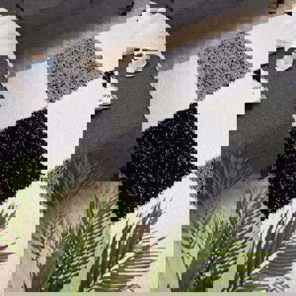 Geometric Design Thick Shaggy Area Rugs Grey