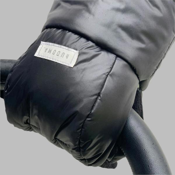 Pram Gloves - Chelsea Black