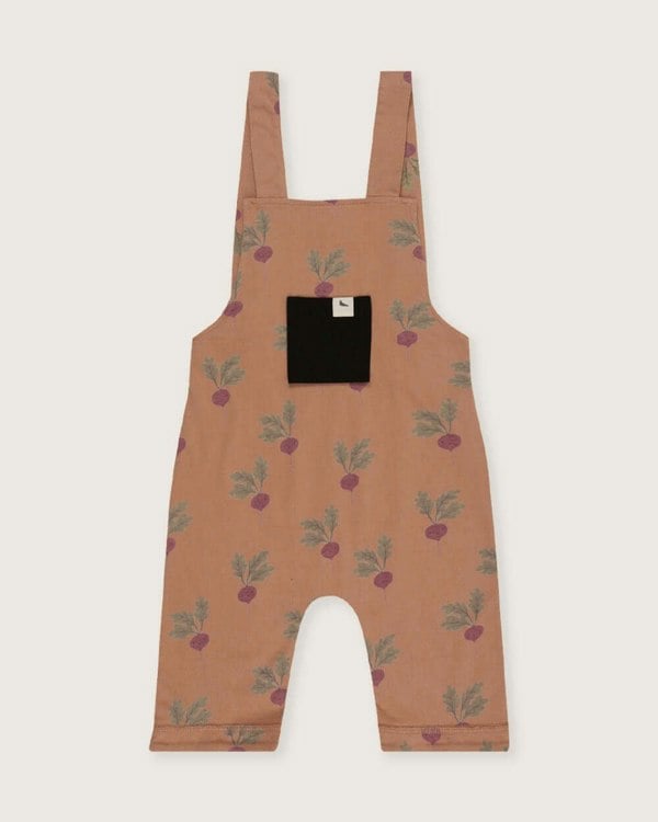 organic cotton Orange Beetroot Print Jumpsuit - image 2