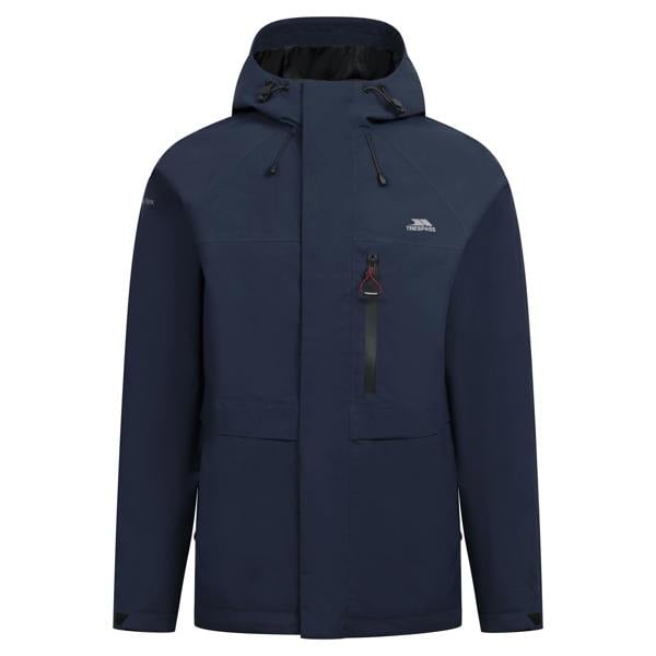 Trespass Mens Carnish Waterproof Jacket - Navy