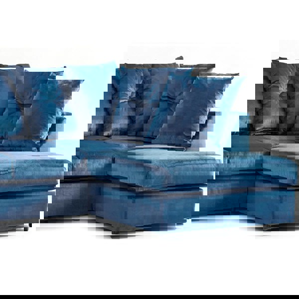 Fernando Plush Velvet Corner Sofa - 2