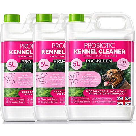 ProKleen Pro-Kleen ProBiotic Kennel Cleaner 15L, Cleans & Neutralises Odours, Biodegradable, Non-Toxic, Wildlife & Pet Safe Cherry