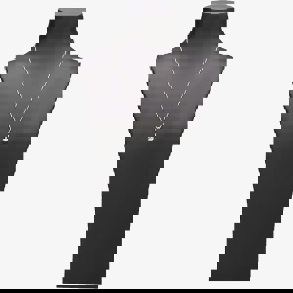 Starbright Silver 8mm Cushion-cut Cubic Zirconia Pendant E3858P-8x8M 3A