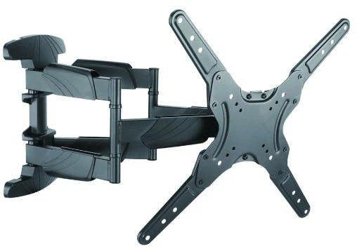 Intec Brackets Double Arm Swivel and Tilt TV Wall Bracket for 19 to 60 Inch Screens, VESA 400 x 400