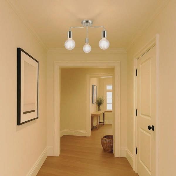 COSYLYTE Fraser 3 Light Metal Ceiling Flush Light